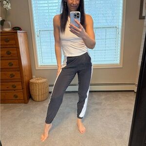 Lululemon Athletica Black and White Joggers